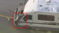 On cam: Dog jumps from motor home during police chase 