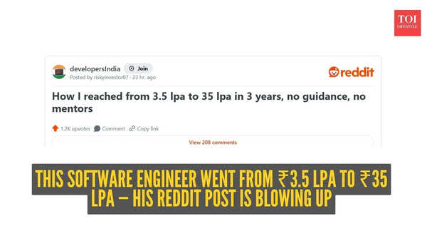 “From ₹3.5 LPA to ₹35 LPA in 3 Years”: Indian techie reveals the strategy that changed everything