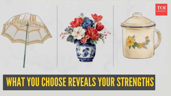 Personality test: Umbrella, vase, or jar? What you choose reveals your strengths