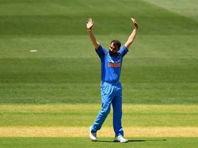 Mohammed Shami becomes fastest Indian to reach 100 ODI wickets