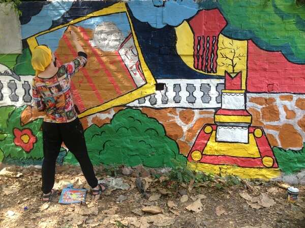India becomes one large canvas for international wall artists