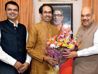 Amit Shah meets Uddhav Thackeray one-on-one, but the bickering won’t stop