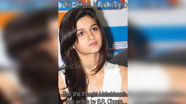 After Tiger Shroff, Alia becomes butt of jokes