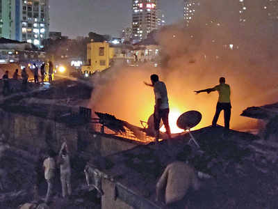 Fire guts Byculla workshop, no casualty
