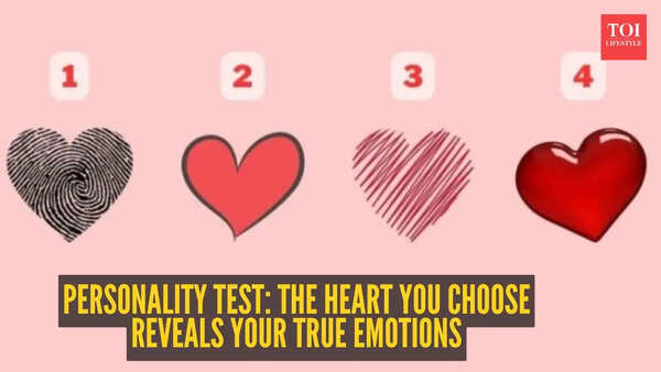 Personality test: The heart you choose reveals your true emotions