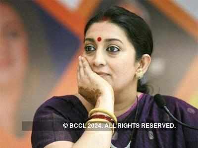 Union Minister Smriti Irani hits out at Sonia Gandhi’s Parliament speech on Quit India Movement