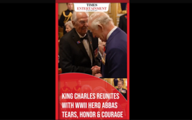 King Charles Shares Emotional Moment With WWII Hero Yavar Abbas at Windsor