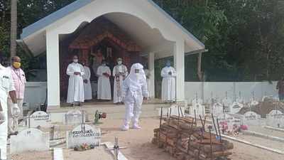Historic! Bodies of catholic COVID-19 victims in Kerala's Alappuzha cremated in church cemeteries