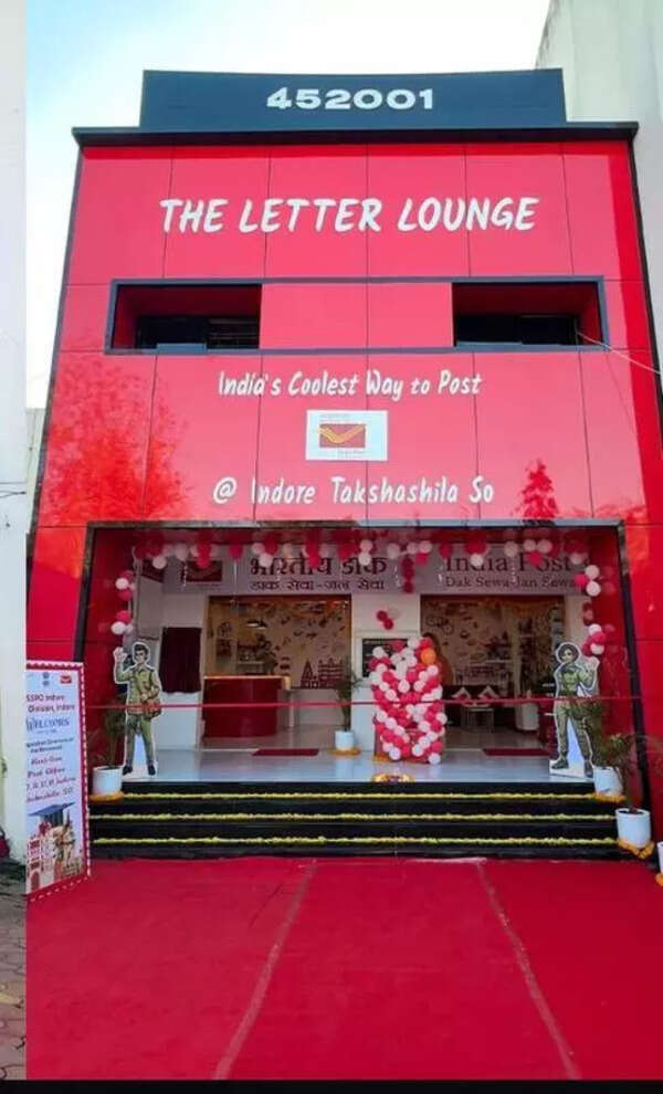 Gen-Z post office opens on DAVV campus to blend postal services with café-style student space