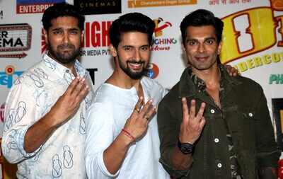 Karan Singh Grover, Kunaal Roy Kapur, Ravi Dubey talk about their film 3 Dev, jokes about competitor movie Sonam Kapoor, Kareena Kapoor Khan’s Veere Di Wedding