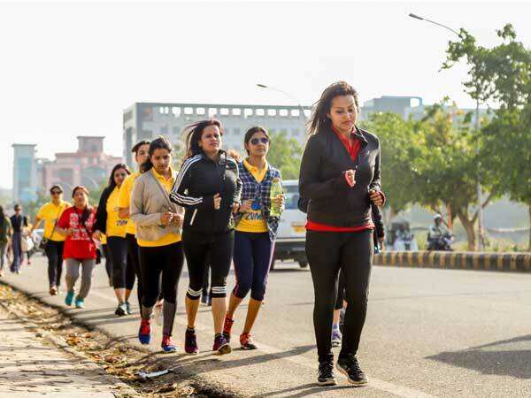 Noida women welcome World Health Day with a fitness run