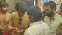 Glimpses into the muhurath of 'Salaga' 