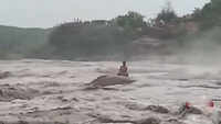 On cam: Four drown in Gundalbanda waterfall in Raichur 