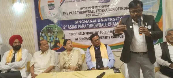 Singhania University to host third Asian Para Throwball Championship in March, 2027
