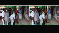 Youth Congress workers 'purify' venue after dalit MLA's protest 