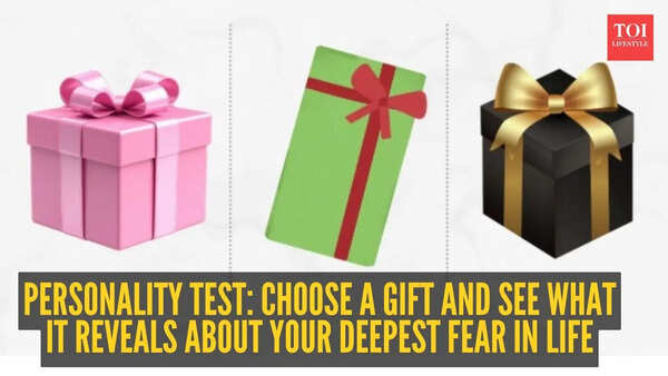 Personality test: Choose a gift and see what it reveals about your deepest fear in life