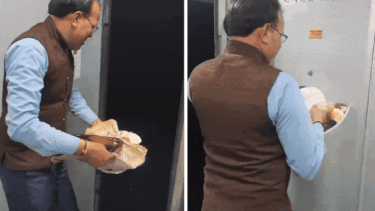 Trash on tracks: Viral video shows railways official dumping ...
