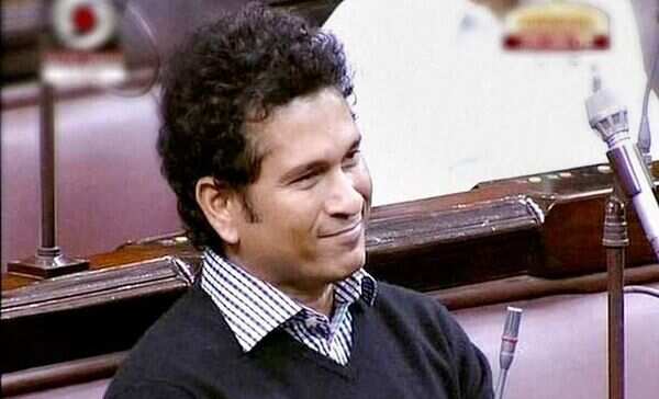 Humour: Sachinrealizes his responsibilities as an MP, reaches Rajya Sabha to promote hisbiopic