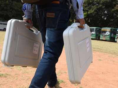 Poll staff in Andhra Pradesh return EVMs a day later as they overslept