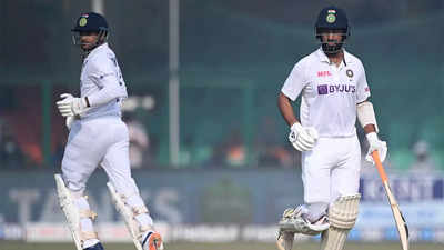 India vs New Zealand 2nd Test Day 2 Highlights: India 69/0 in second innings at stumps, lead by 332 runs