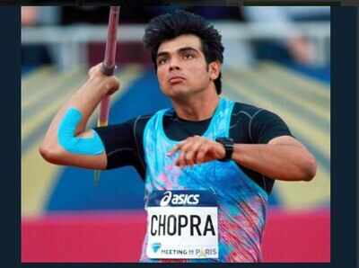 Javelin thrower Neeraj Chopra wins gold at Sotteville Athletics Meet