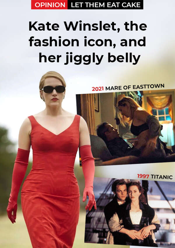 Kate Winslet, the fashion icon, and her jiggly belly