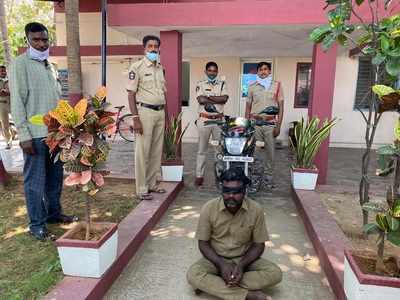Offender responsible for four Tamil Nadu cops' suspension held in Andhra Pradesh during lockdown