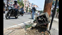 Exposed wires threaten safety: Open junction boxes on city light posts pose electrocution risk; Residents urge for urgent repairs and underground cabling