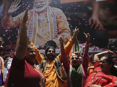 Trends at 5 pm: Modi wave sweeps across India, BJP registers massive wins in Mumbai, Gujarat