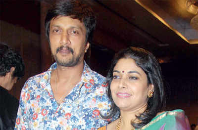 Actor Sudeep, wife to reunite