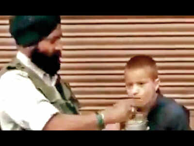 Video of soldier feeding Kashmiri boy with special needs goes viral