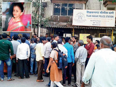 10-yr-old’s death after cement block fell on her while walking sparks protest in Tilak Nagar