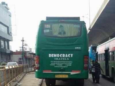 Bengaluru: Picture of Jinnah on bus gets social media on fire