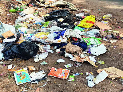 Waste and stench overrun Pottery Lane