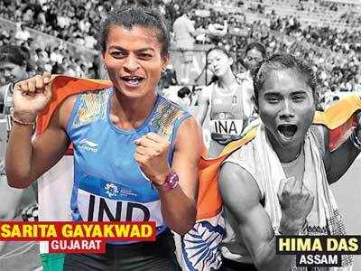 Sarita Gayakwad becomes first woman from Gujarat to win an Asian Gold medal
