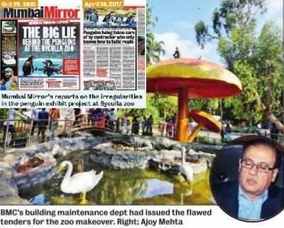 BMC chief Ajoy Mehta scraps tenders for Byculla Zoo's Rs 120-cr revamp