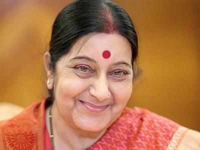 Sushma Swaraj promises ticket for Hyderabad woman to return from Pakistan