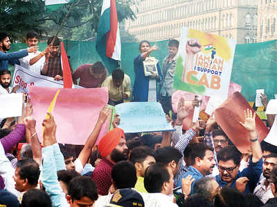 Pro-Citizenship Amendment Act rally organised by ABVP had less than 250 participants