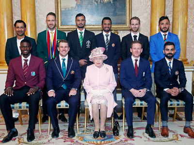 Virat Kohli, Eoin Morgan and other captains meet Queen Elizabeth before opener