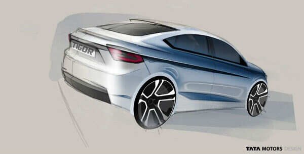 Tata Motors teases new sedan Tigor