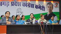 &lsquo;A woman is targeted every three hours&rsquo;: Mahila Cong slams govt