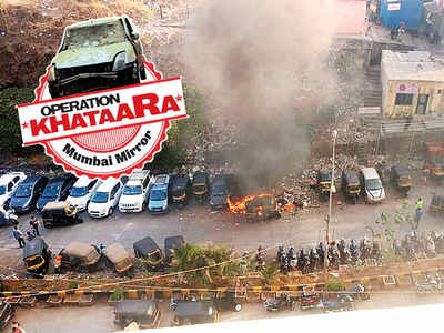 Operation Khataara: Residents fearful after khataaras go up in flames