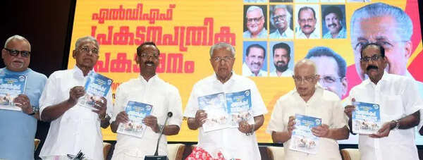 Kerala polls: LDF unveils 950-point manifesto for state