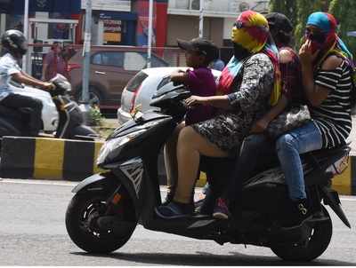Over 3 lakh fined for riding without helmets