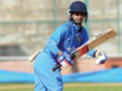 Mithali leads from the front to level series
