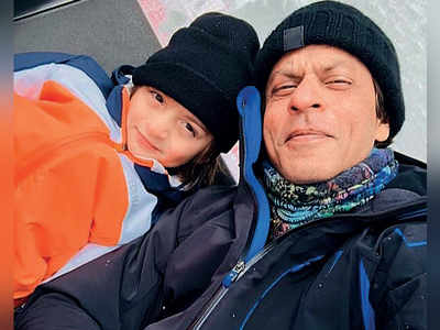 Shah Rukh Khan, AbRam leave for London holiday