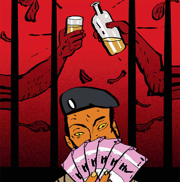 For a fee, Nashik jail inmates could even visit bars