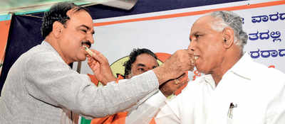 Trouble ahead for BSY and Ananth Kumar?