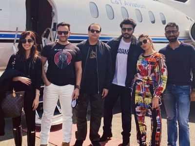 Saif Ali Khan, Jacqueline Fernandez, Yami Gautam, Arjun Kapoor commence shooting for Bhoot Police