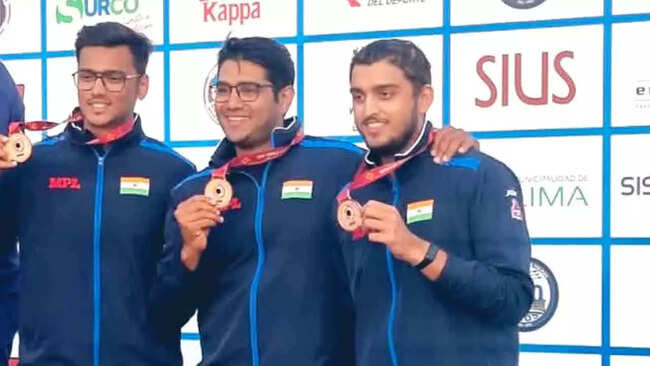 India open account at Shotgun World Cup with men's trap team bronze